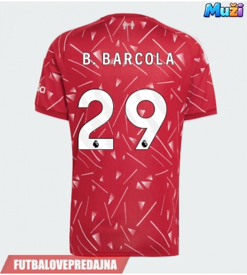 Lacne Muži Futbalové dres Liverpool Bradley Barcola #29 2026-27 Krátky Rukáv - Domáci